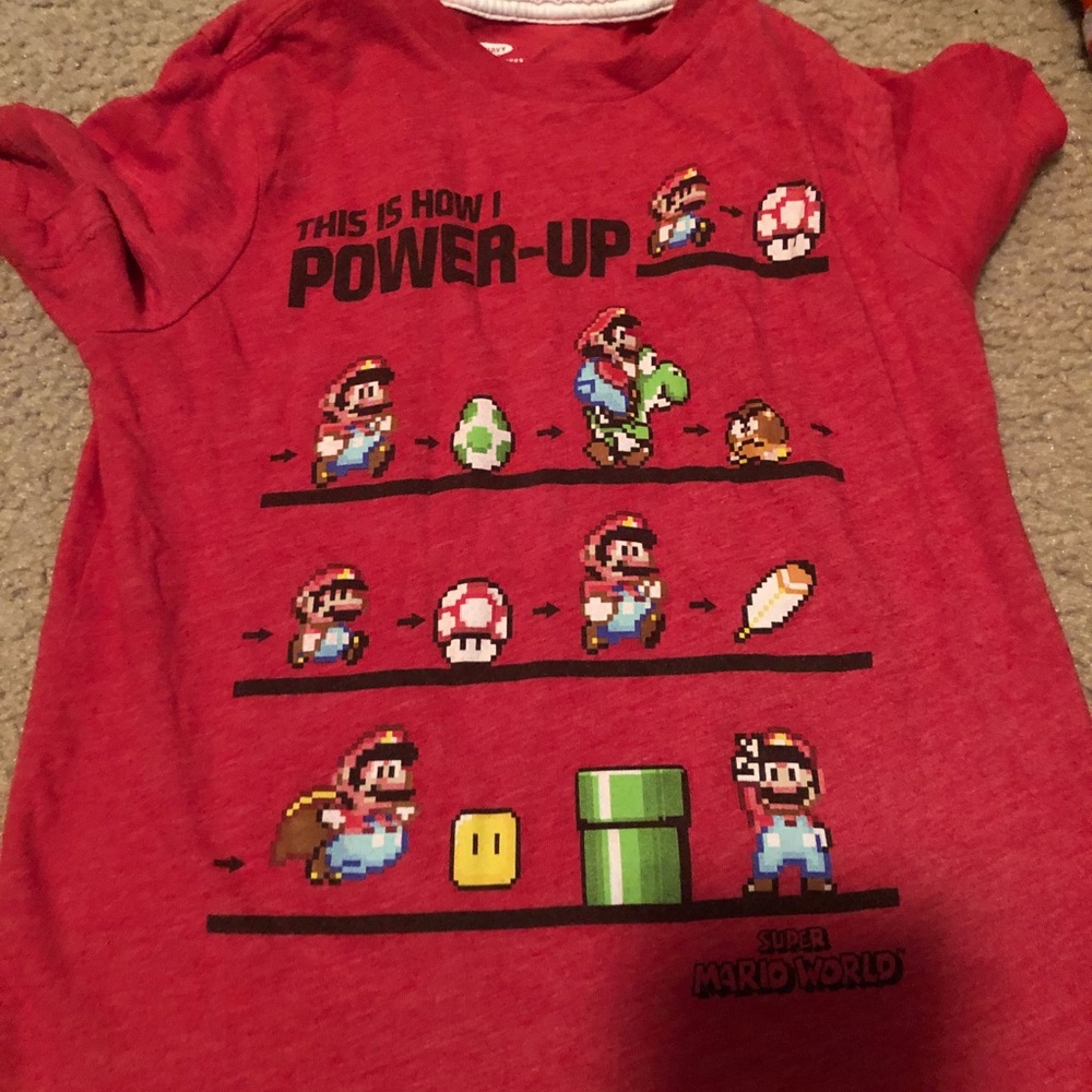 Kids Mario shirt 4/5